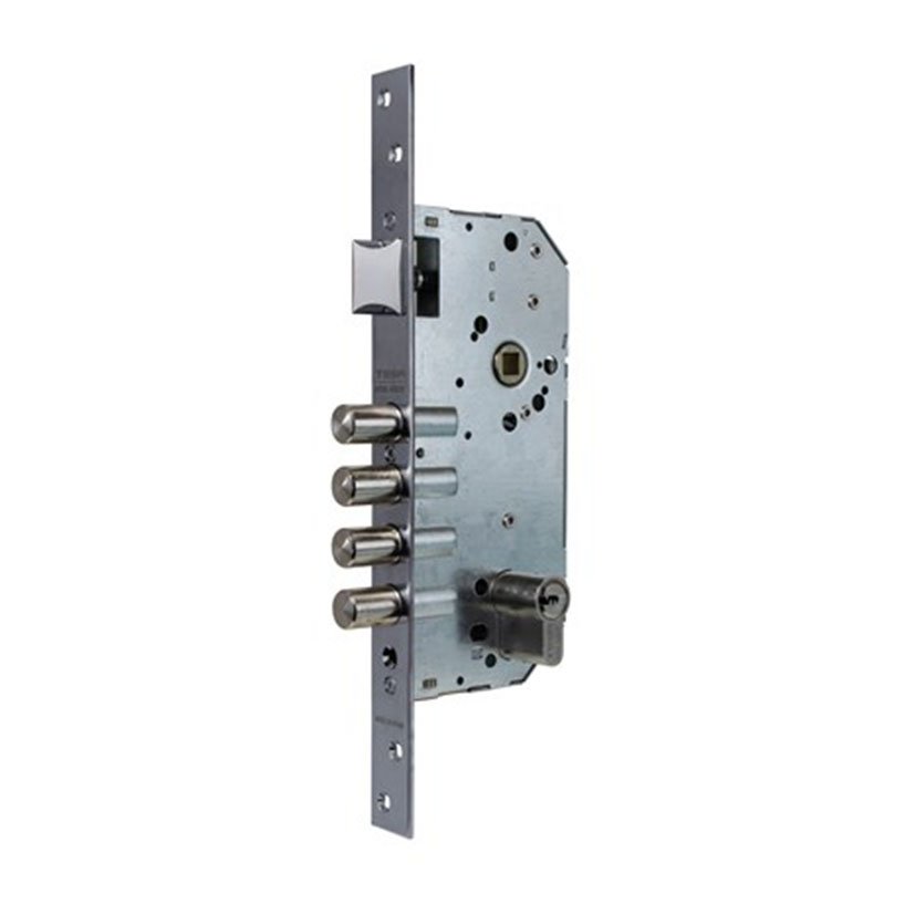 Cerradura Seguridad M R200B CIL 70 MM Latón Tesaassaabloy 77 Mm