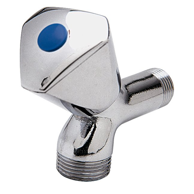 GRIFO Lavadora Sencillo ROSCA 1/2" válvula agua