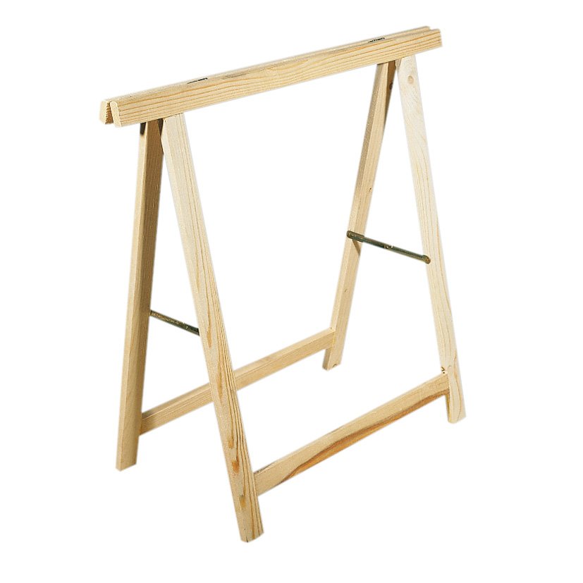 Caballete PINO 75X73,5 CM 5X75 Cm banco trabajo