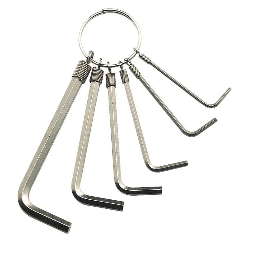 LLAVE ACOD ALLEN C/LL Juego 6 RATIO 6 Mm llav vaso