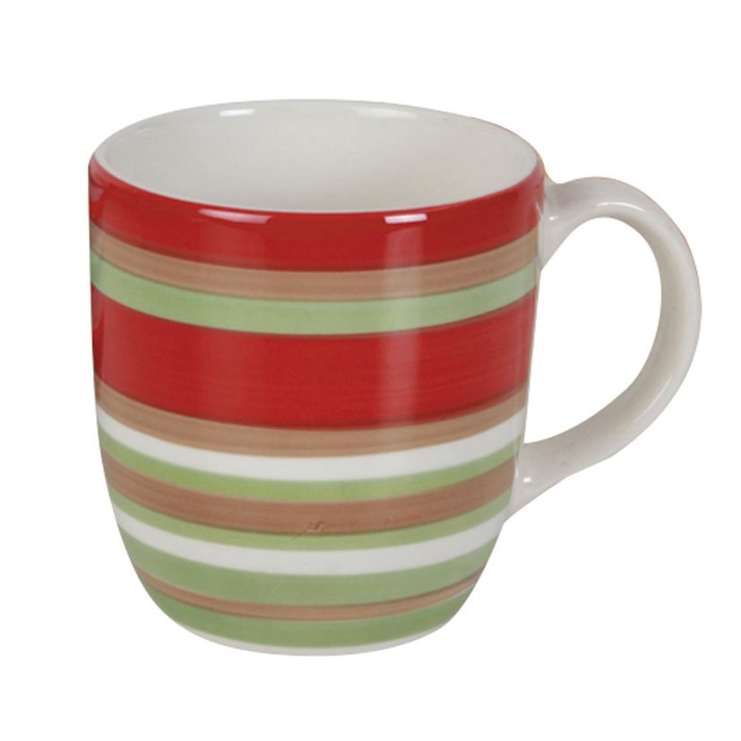 TAZON MUG CERAMICA RAYAS 500CC