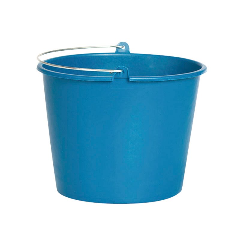 CUBO GOMA CON ASA 6 Litros limpieza