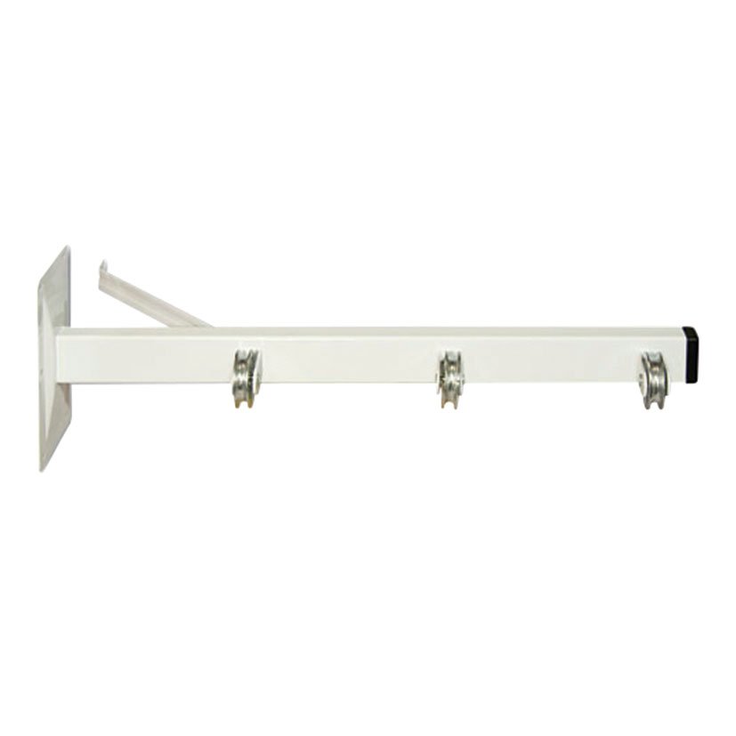 Tendedero BCO PARED 3 Poleas (dcha/izq) Floresco 510X160 Mm