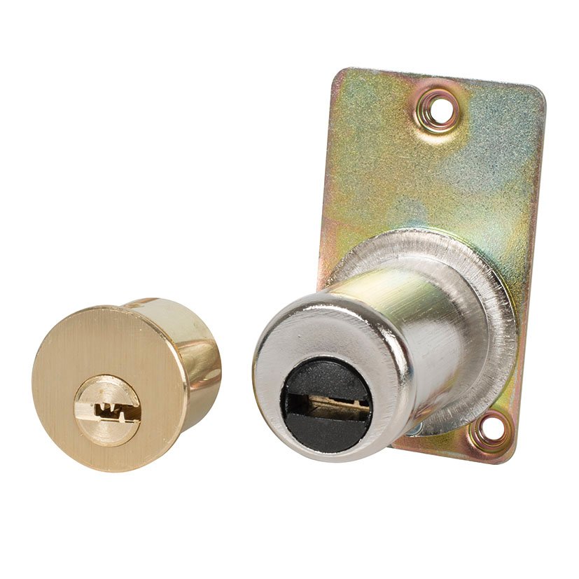 Cilindro T-60 PARA TS 30 Ø 28 MM TESA Tesaassaabloy 45 Mm Laton cilindro redondo · latón