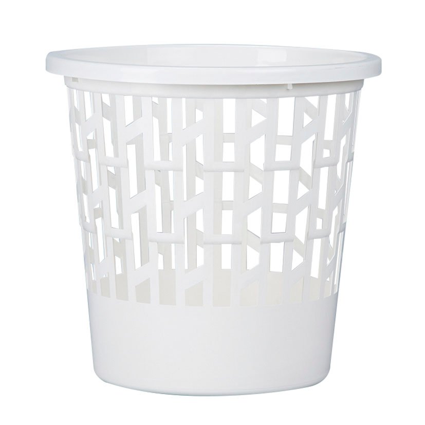 Papelera COLOR Blanco 28X27 Cm material oficina