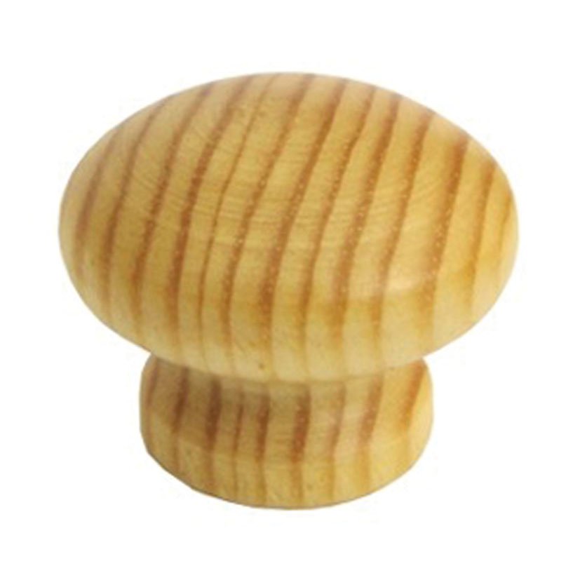 POMO DE 35 PINO LACADO NATURAL