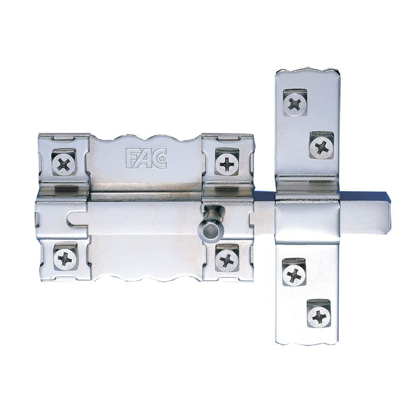 Pasador 300-P87 Niquelado Fac Rojo puerta de madera