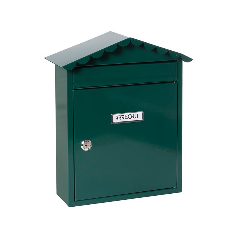 Buzón MOD VISIT VERDE 26X9XH36 CM Arregui 26X9X36 Cm buzon exterior