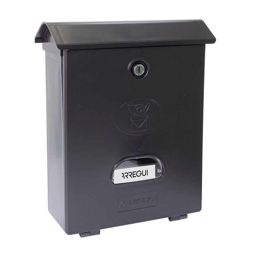 Buzón DE Plástico MOD Classic NEGRO Arregui buzon exterior