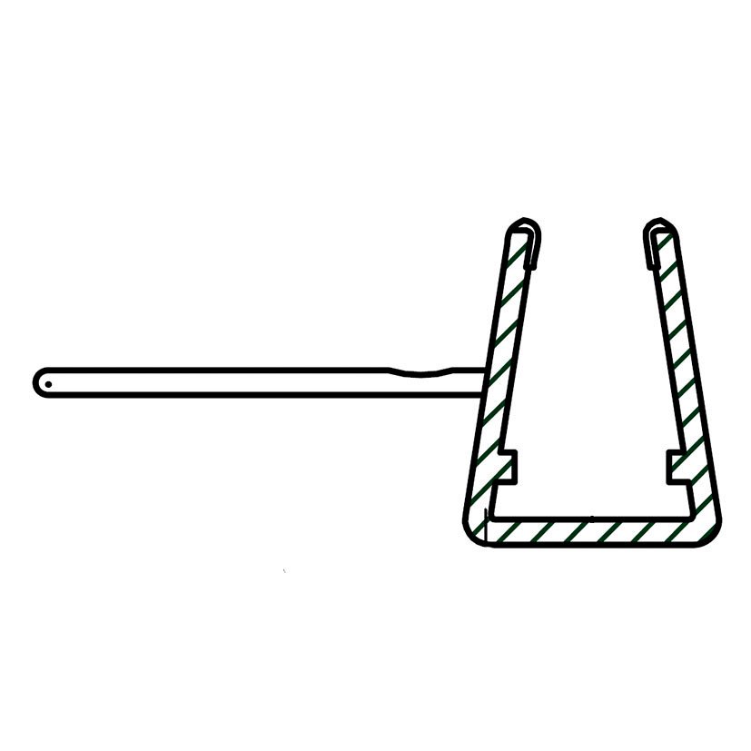 PERFIL 2 METROS JUNTA CRUCE 18MM 6/8MM