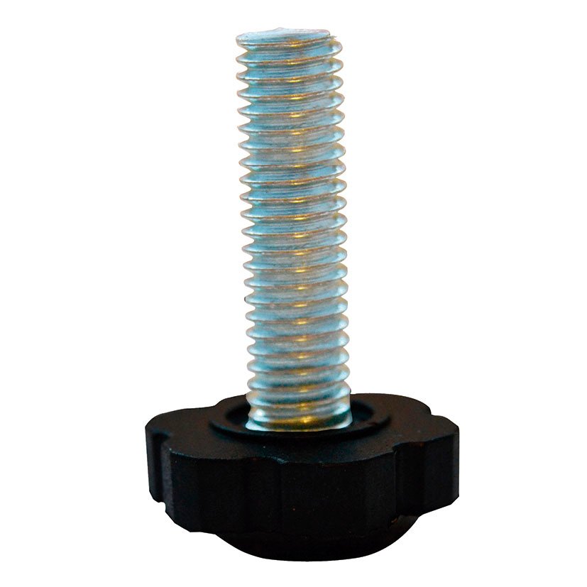 Nivelador POMO REG EXT 18X27 MM NEGRO Micel 18X27 MM pata fija