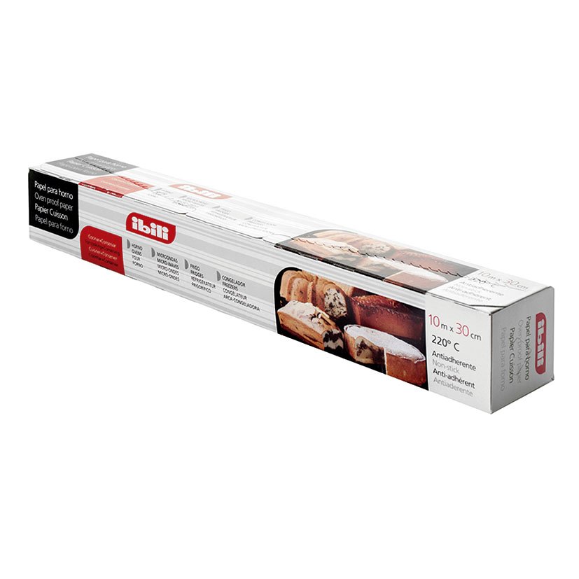 PAPEL PARA Horno, ROLLO 10 M IBILI 29 Cm manga utensilio