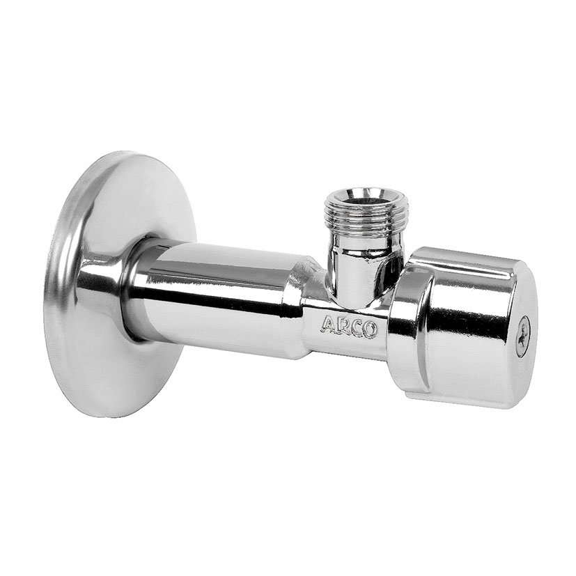 Valvula Escuadra LARGA S/TCA 1/2X3/8" 1U Arco válvula agua