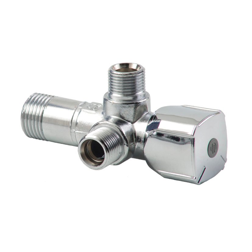 Valvula Escuadra S/TCA 1/2X3/8X3/8" 1 Unid Arco válvula agua