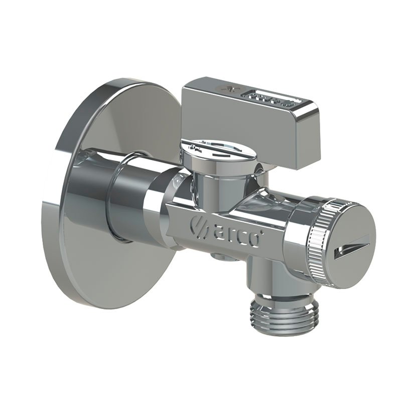 Valvula Escuadra S/TCA 1/2X3/8" 1 UN MINI Arco válvula agua