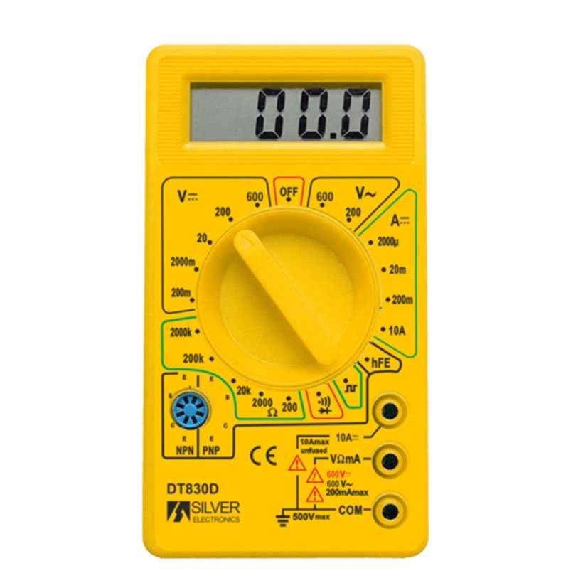 MULTITESTER DIGITAL DT830D