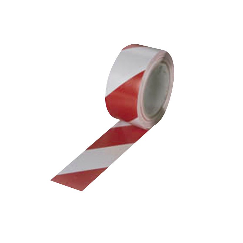 CINTA Señal ADHES Blanca/roja 50MMX33 Miarco 55 Mm señalización