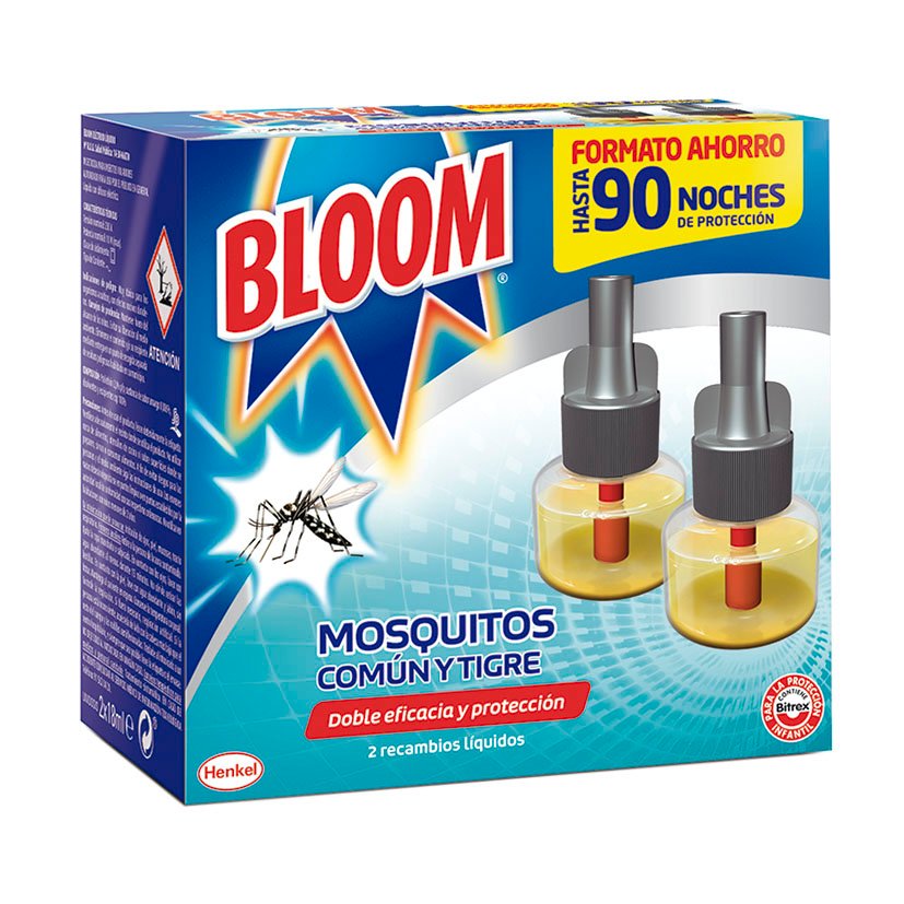 BLOOM MOSQUIT.ELEC.LIQ.RECAM  2UD.