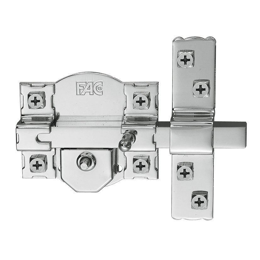 Cerrojo 300-R/80 Níquel FAC 40 Mm puerta de madera