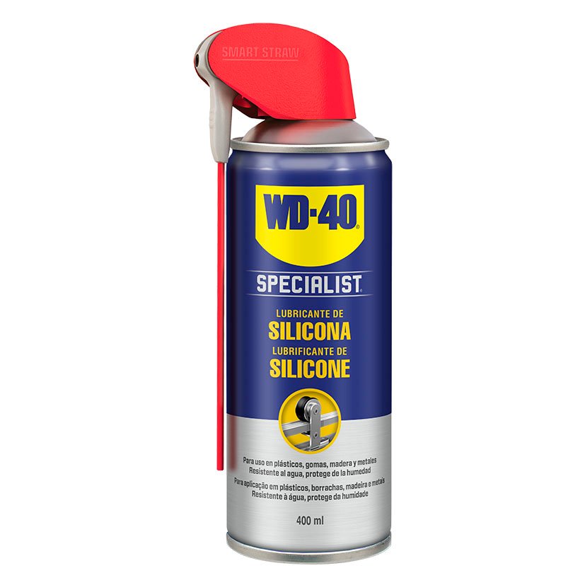 Lubric Silicona DOBLE Acción WD-40 400 ML 40.400 ML Wd 40 lubricant universal