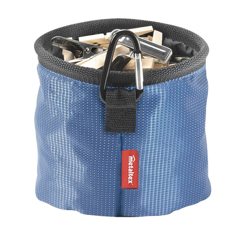 BOLSA PORTAPINZAS CON MOSQUETON COLGADOR