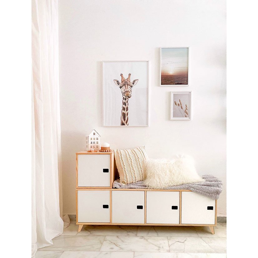 CUBO MODULAR PINO 36X32X36cm