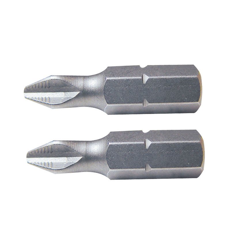 Puntas 25 MM Phillips Nº1 Juego 2 RATIO 25 MM atornillado portapunta