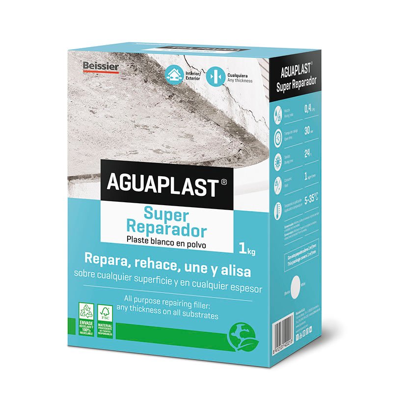 AGUAPLAST SUPER REPARADOR POLVO KG.