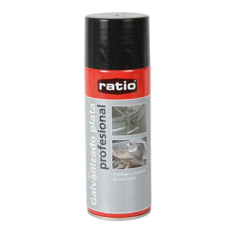 SPRAY Galvanizado PLATA 400 ML RATIO 400 ML protector soldadura