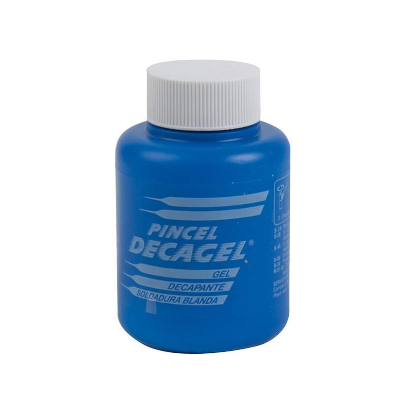 Decapante EN GEL BOTE RED C/pincel 100 Gr consumibl soldadura