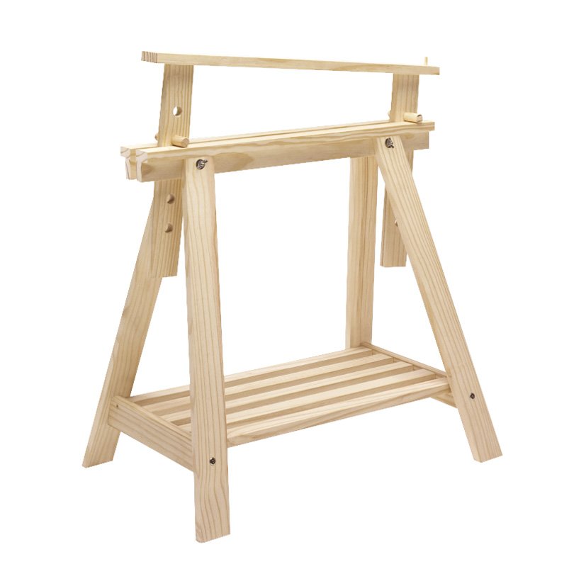 Caballete PINO Regulable 98,5X70 CM banco trabajo