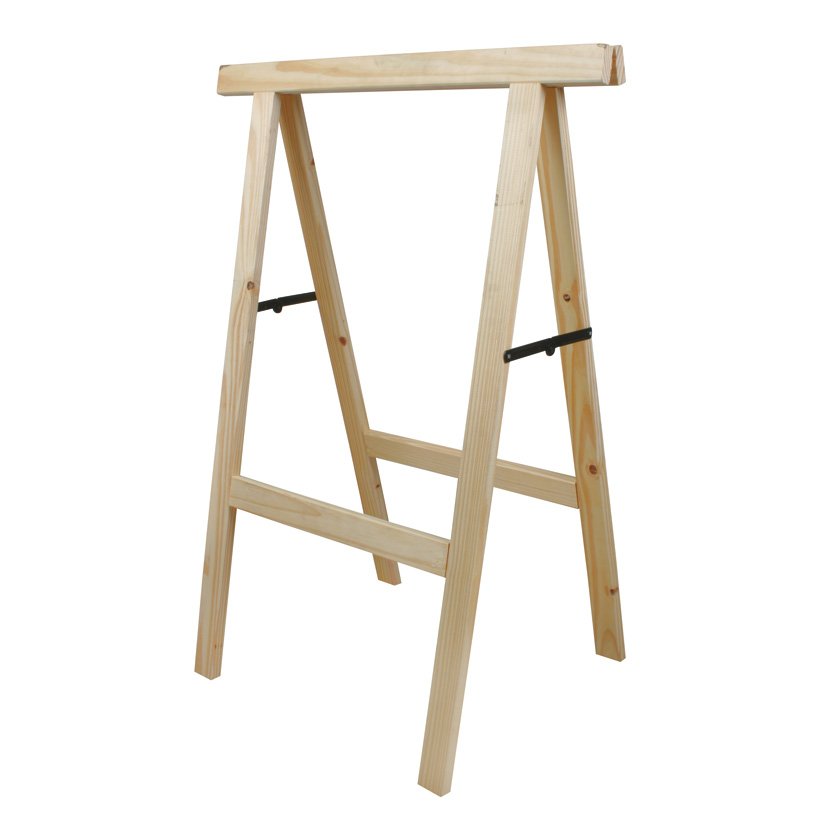 Caballete PINO ALTO 100X75 CM SIN Barniz 75X100 Cm banco trabajo