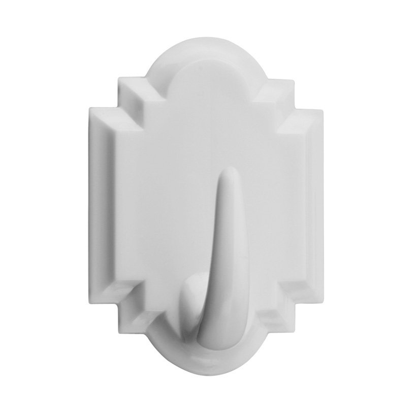 Colgador Plastico Blanco BL 2 Unidades Inofix 45X32X21 Mm 2UNIDADES gancho adhesivo