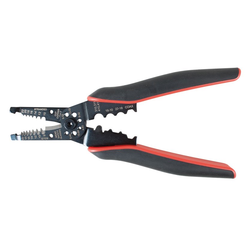 Alicate Pelacables Y Terminales RATIO 200 Mm alicat tenaza