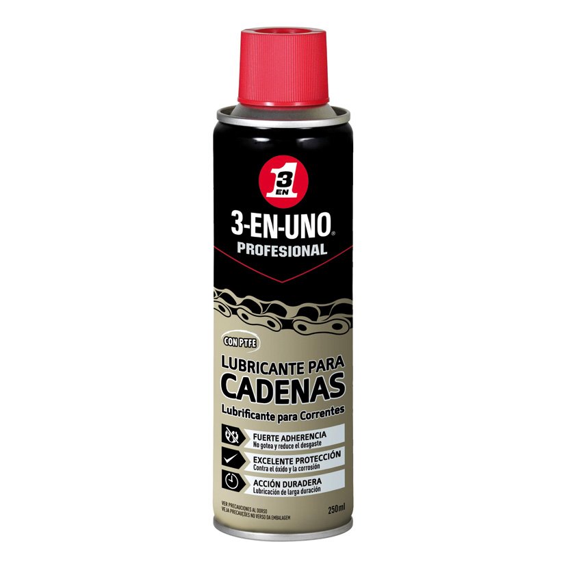 Lubricante PARA Cadenas 250 ML 3-EN-UNO 3 En Uno lubricant técnico