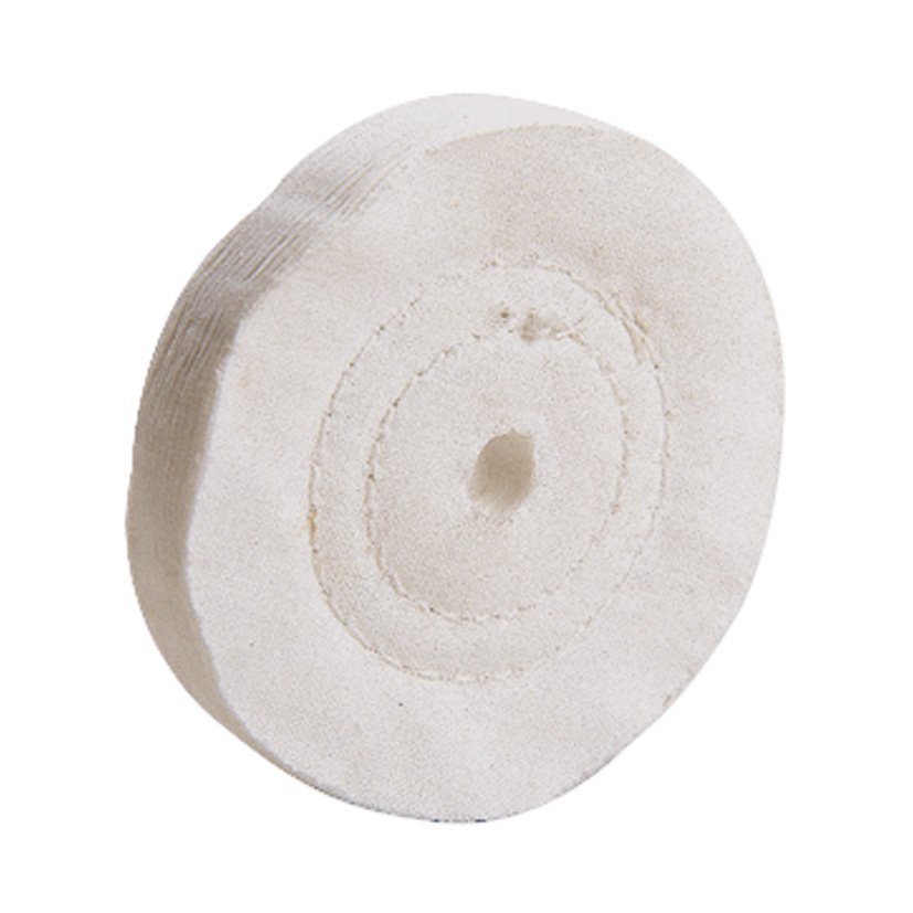 DISCO DE Algodon 100 MM +eje RATIO 100 MM abrasivo pulir