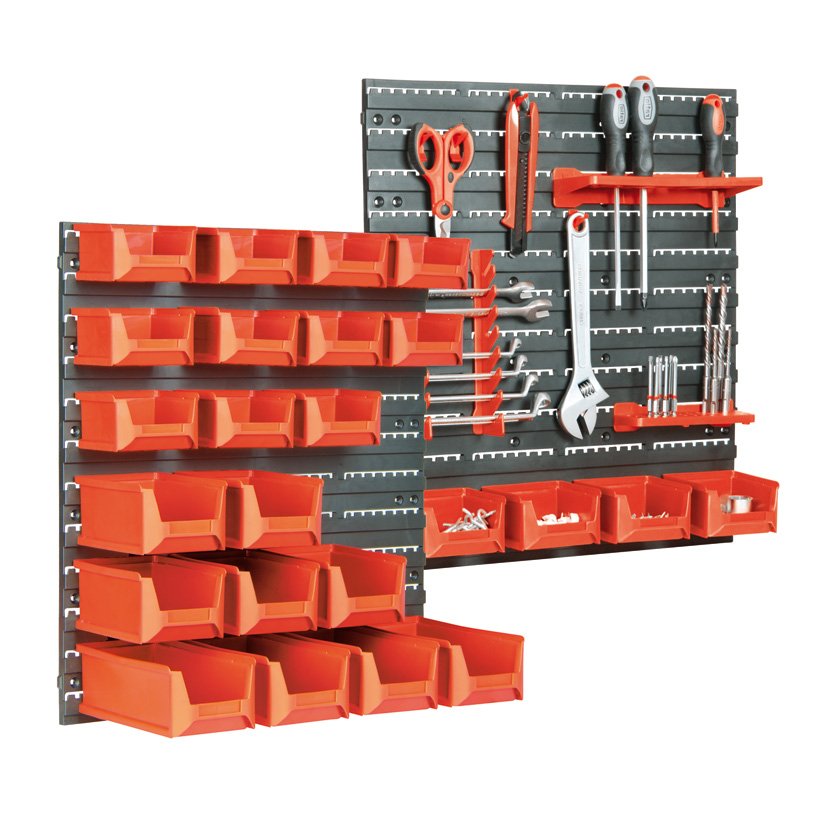 2 Murales CON Portaherramientas RATIO 3X54 Cm 102X215X75 Mm clasificador herramienta