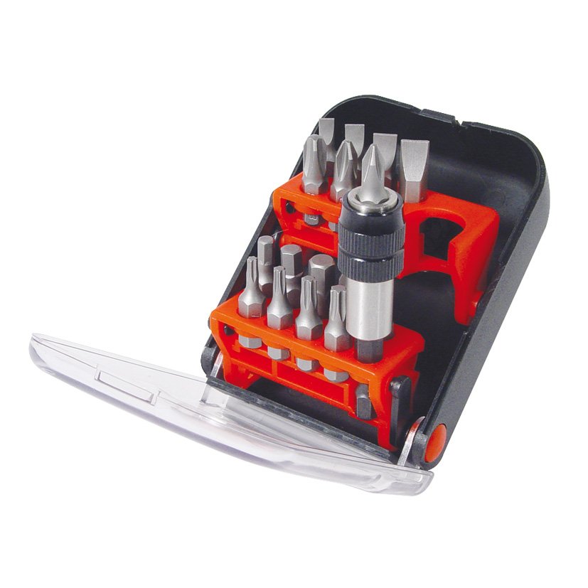 Puntas Atornillado Juego 18 RATIO 25 Mm 7 Mm portapunta