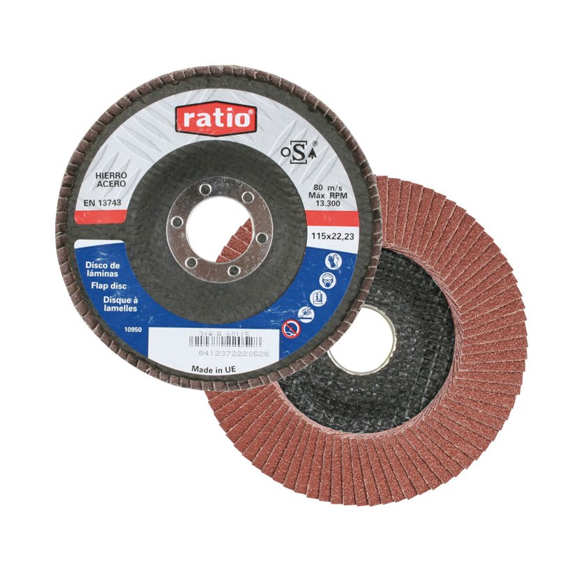 DISCO Lamina Corindon A40/115 RATIO 115 Mm abrasivo pulir