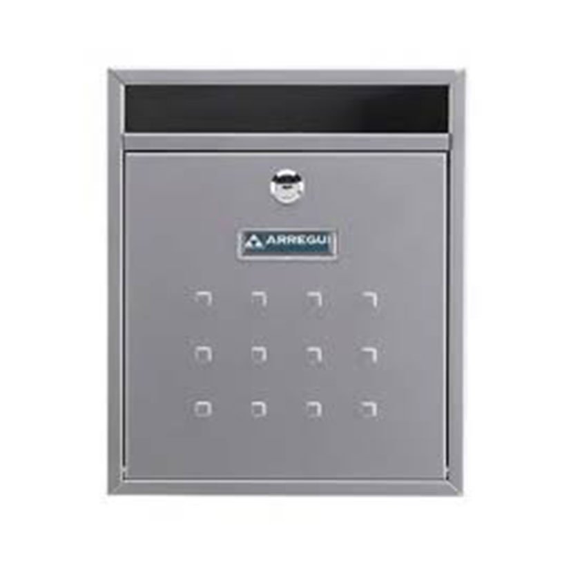 Buzón Interior VERT MIRA PLATA 26X9H31 Arregui buzon