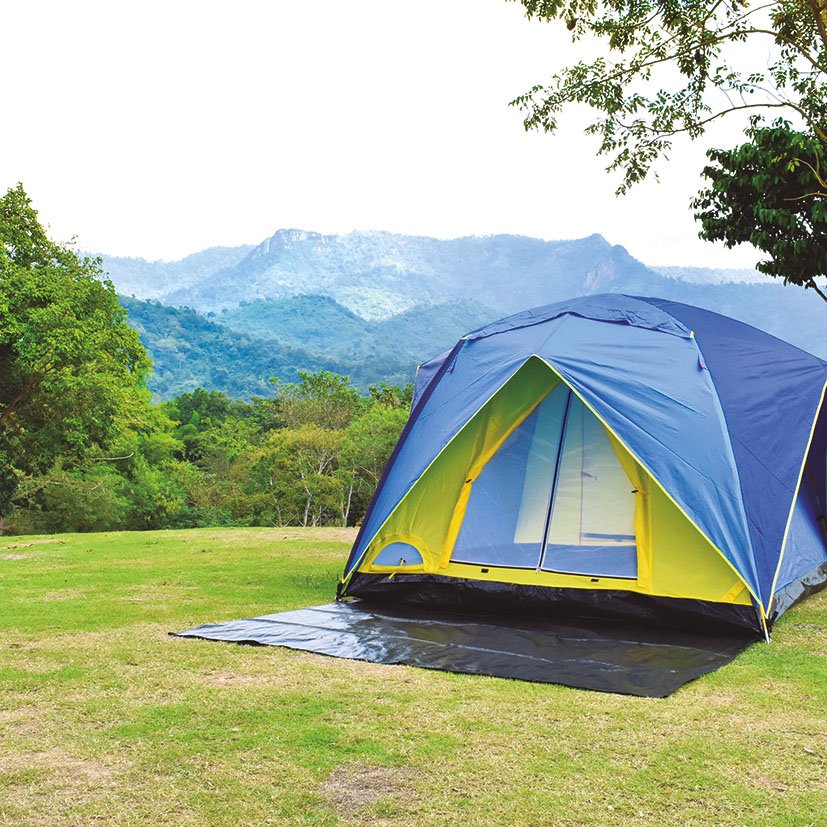 MALLA SUELO Camping VERDE 3X4 Fun&go 3X4 M