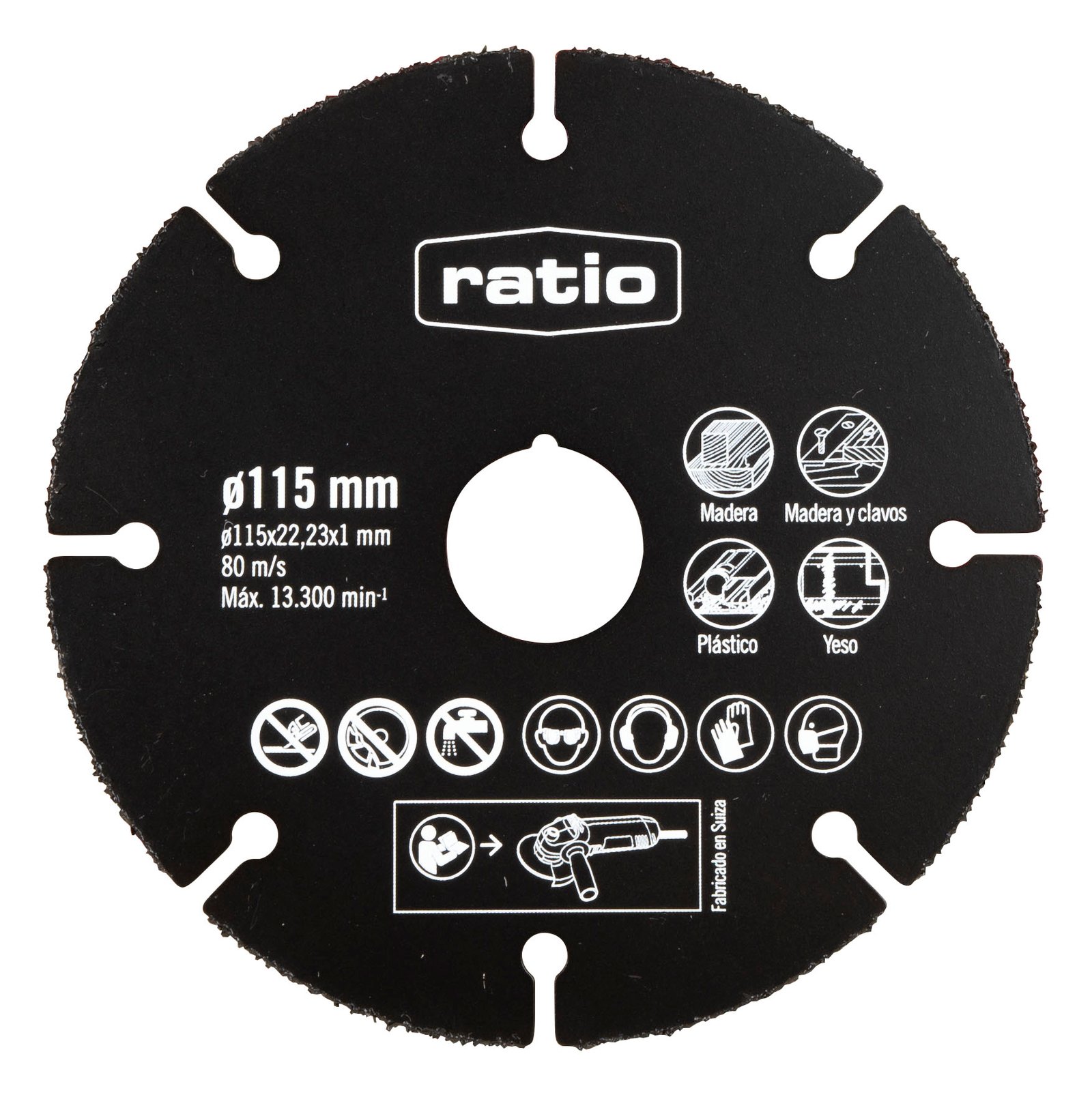 DISCO Multiwheel DE Carburo 115 MM RATIO 115 MM 115X1 Mate