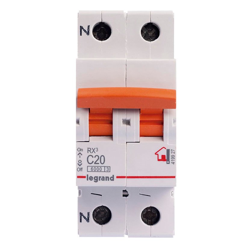 Magnetotérmico 1P+N 20A Legrand 20 a fusibl cebador