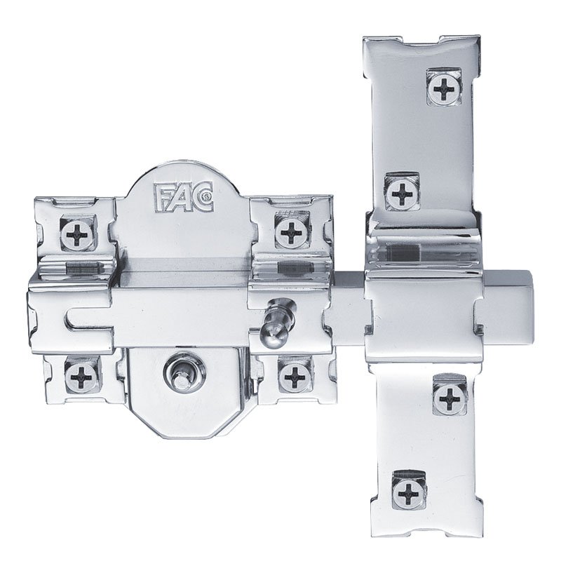 Cerrojo 301-R/80 Niquelada FAC 50 Mm puerta de madera