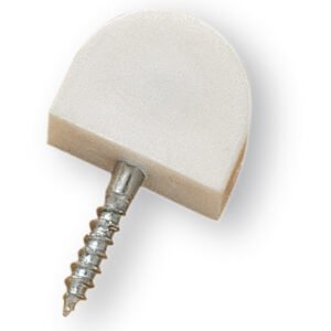 SOPORTE SEMI-CIRCULAR GRANDE BLANCO 100U