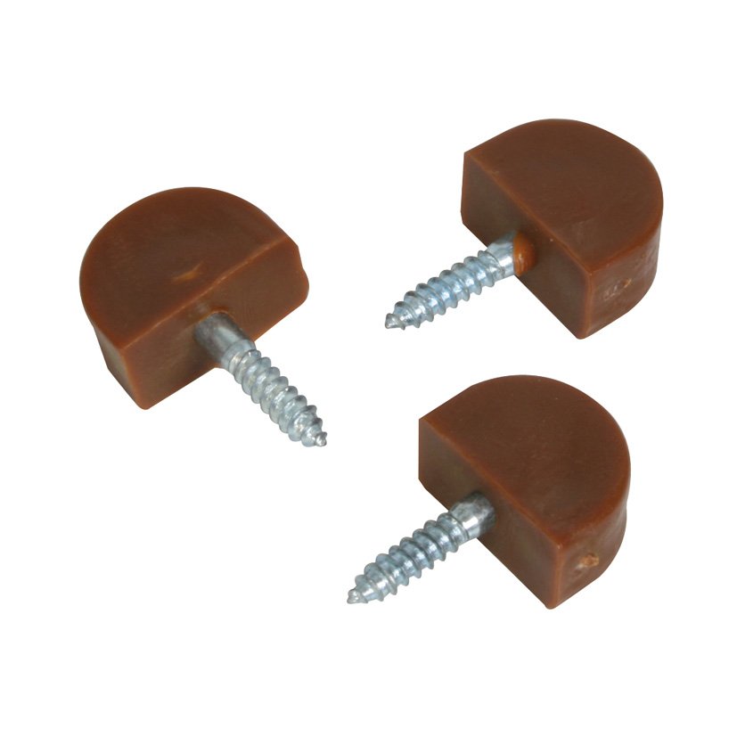 SOPORTE SEMI-CIRCULAR GRAN MARRON 100UND