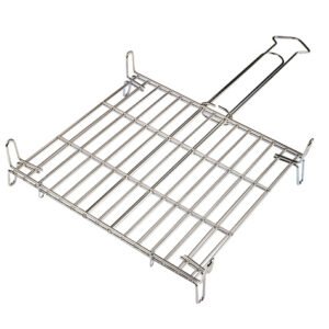 Parrilla DOBLE Alambre CINC 30X30 CM 30X30 CM barbacoa