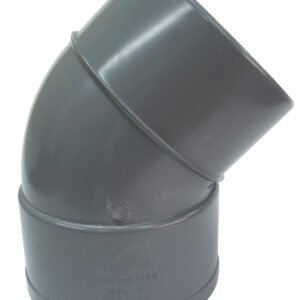 ACC.PVC. CODO MACHO-HEMBRA 32-45º