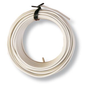 Alambre Hº PLAST Blanco ROLLO 20M 2 Mm alambr