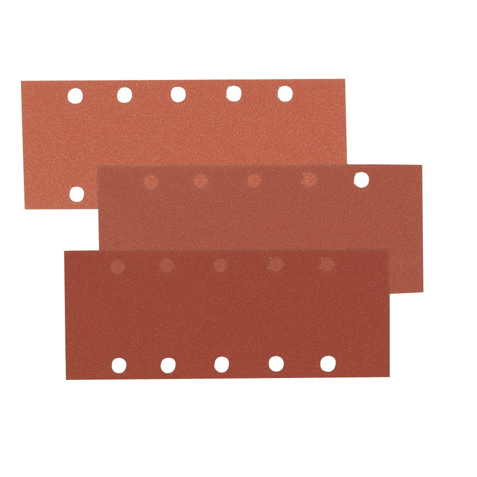 9 HOJAS Perforadas 115X280 G Surtid RATIO 115X280 Mm abrasivo electroportatil